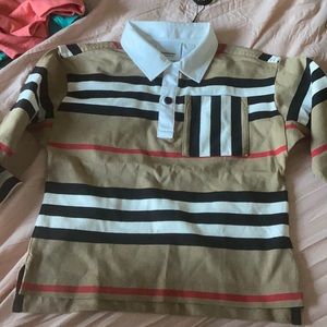 Burberry long sleeve shirt